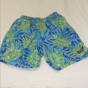 Floral Vineyard Vines swim trunks
